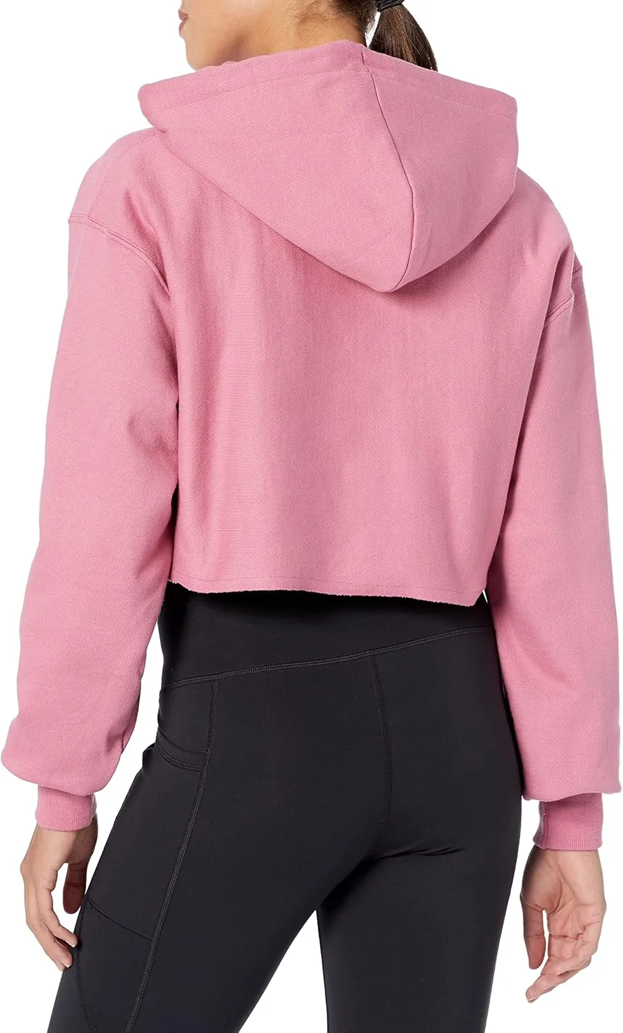 Champion Women's Cropped Pullover Hoodie, Reverse Weave Cropped Hooded Sweatshirt, Our Best Cropped Hoodies for Women