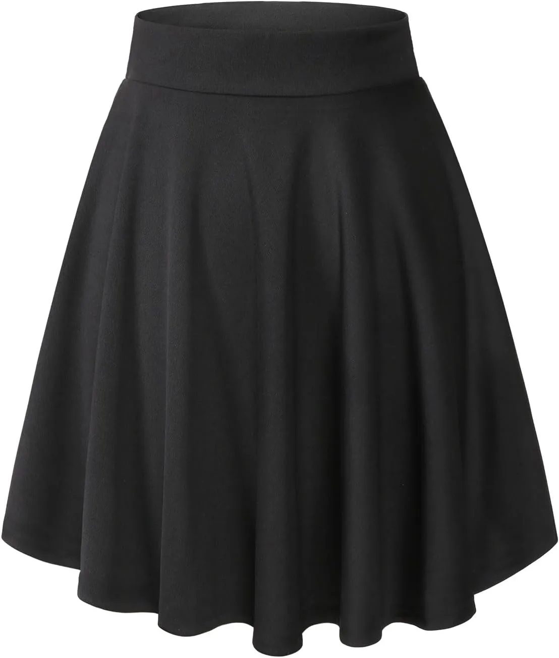 DRESSTELLS Women's Casual Skirt 2025, Stretchy High Waist Aline Mini Skater Skirts