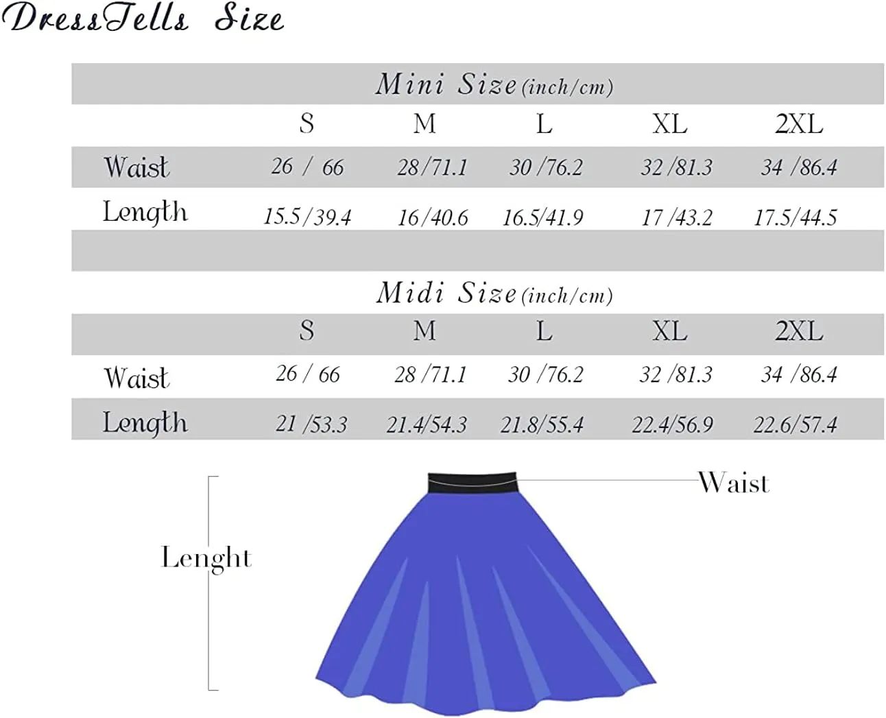 DRESSTELLS Women's Casual Skirt 2025, Stretchy High Waist Aline Mini Skater Skirts