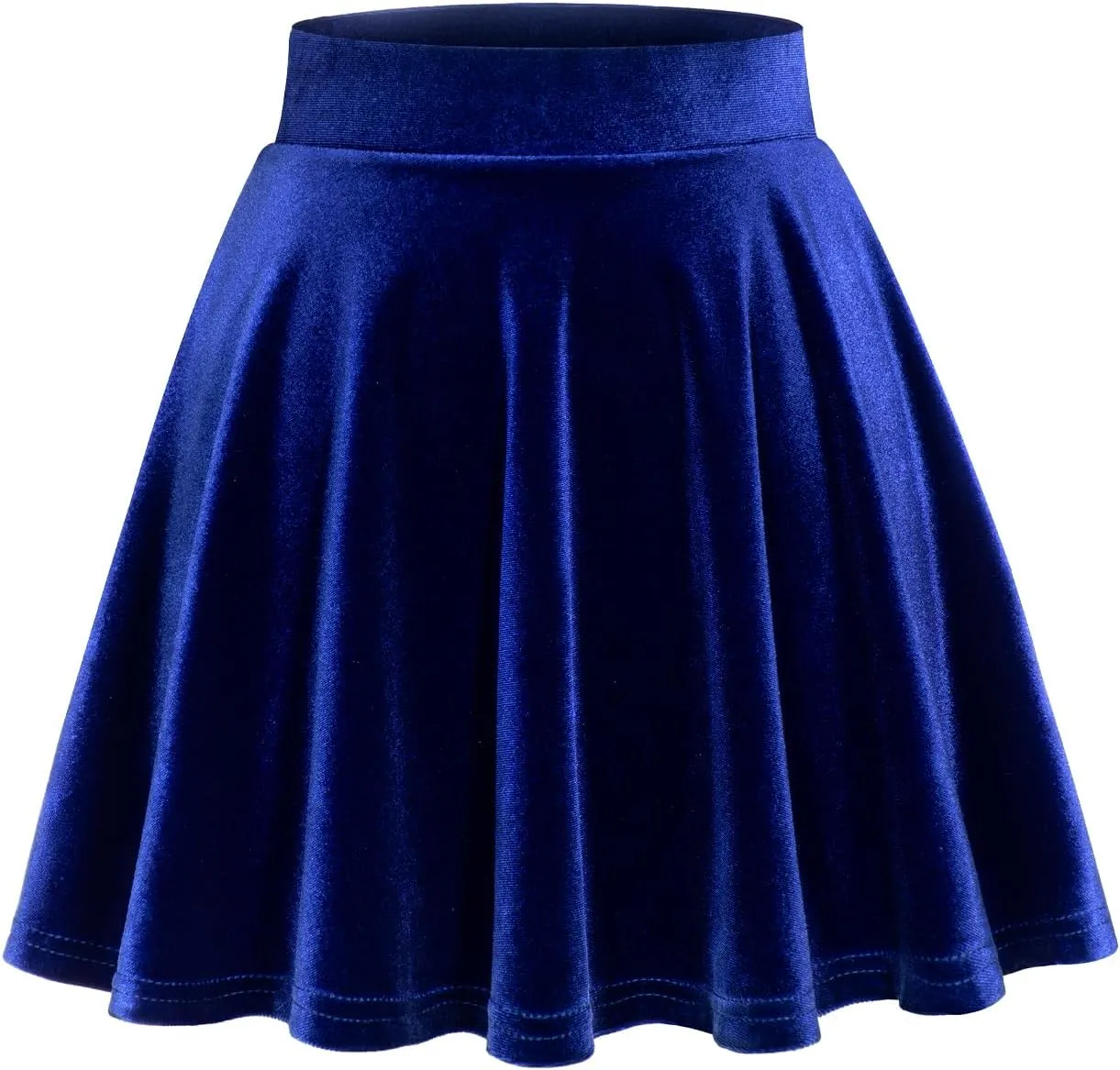 DRESSTELLS Women's Casual Skirt 2025, Stretchy High Waist Aline Mini Skater Skirts