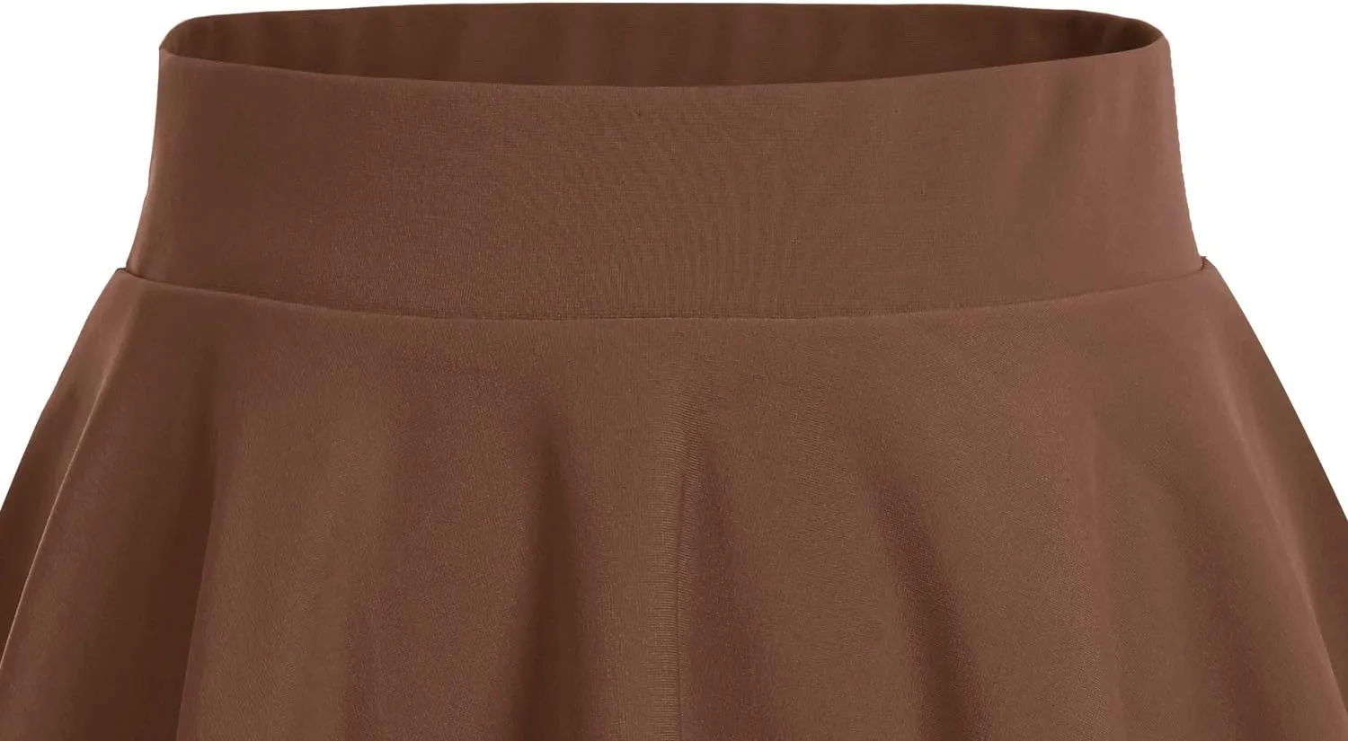 DRESSTELLS Women's Casual Skirt 2025, Stretchy High Waist Aline Mini Skater Skirts