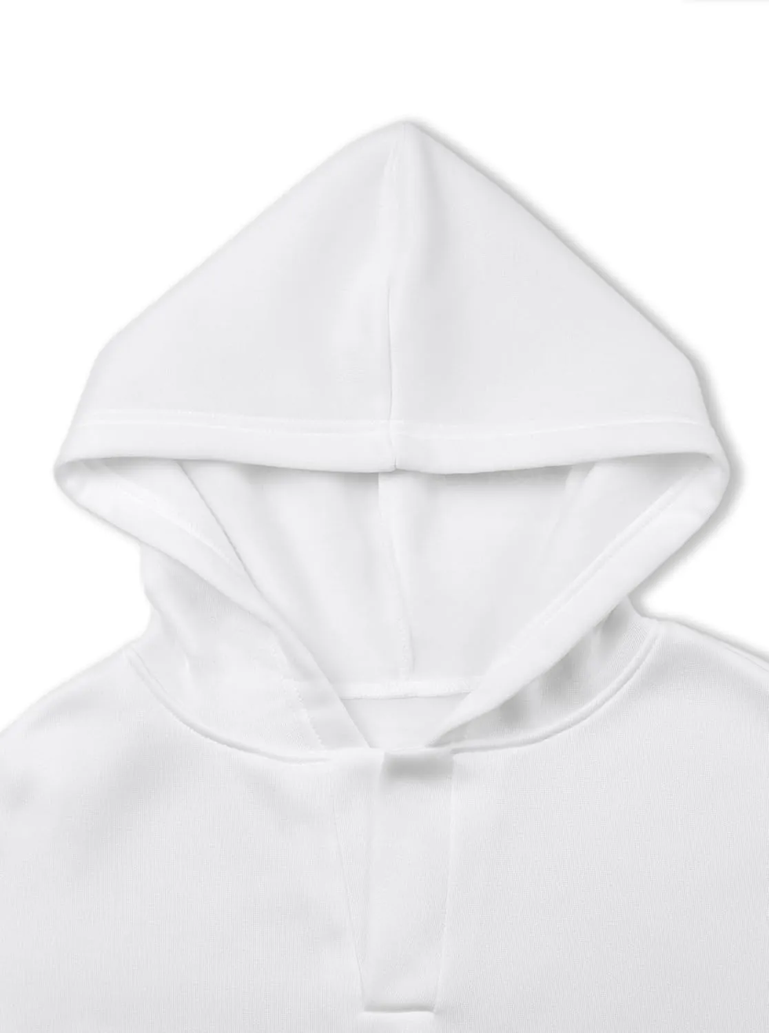 Hilinker Womens Cute Cropped Hoodies Pullover Collared Sweatshirts Long Sleeve Crop Tops