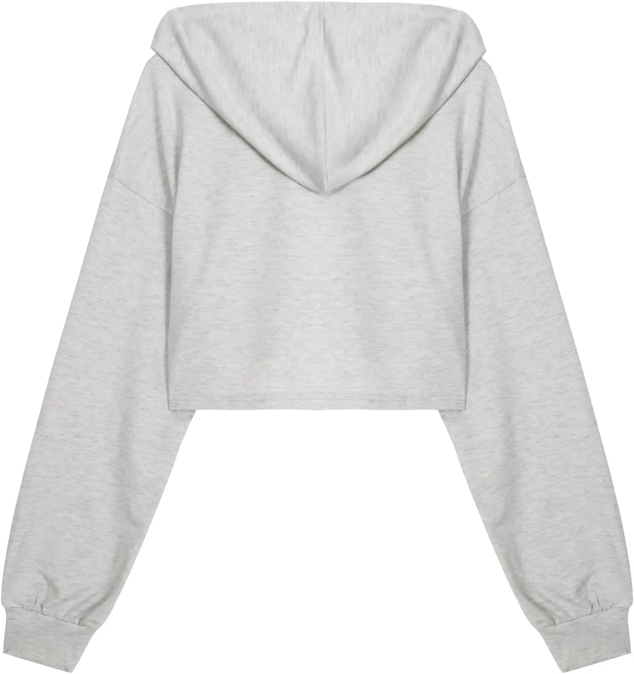 Hilinker Womens Graphic Cropped Hoodies Half Zip Sweatshirt Long Sleeve Pullover Tops