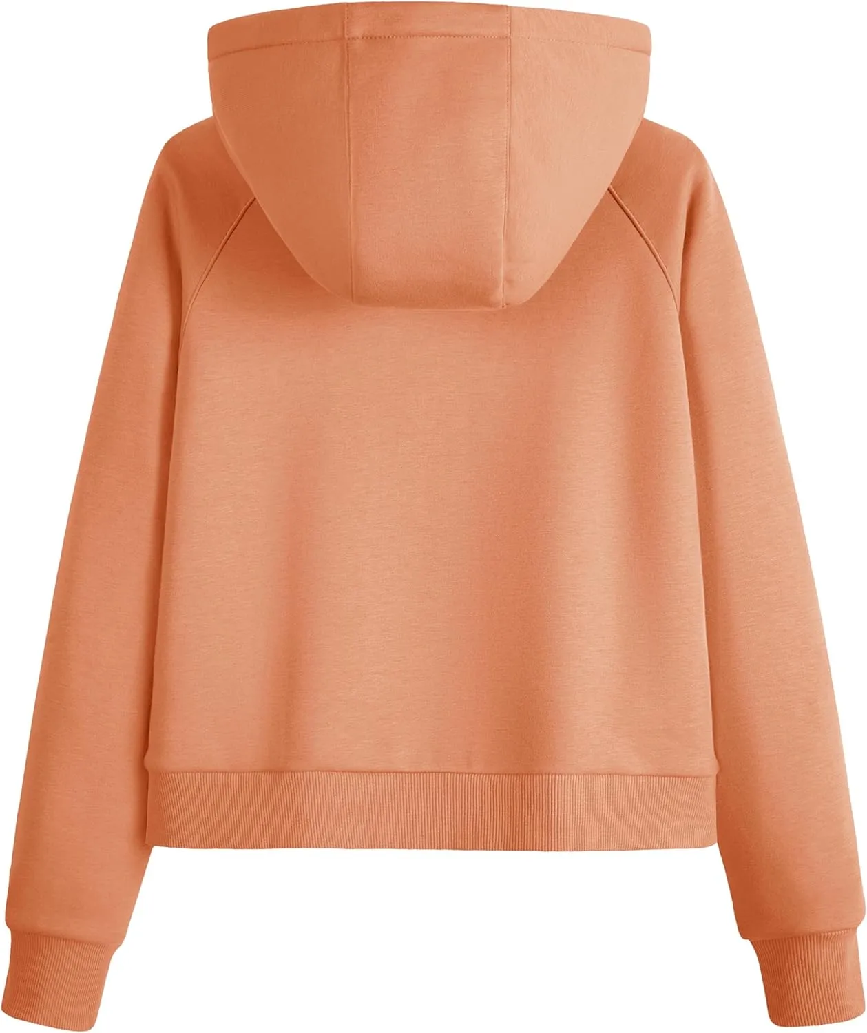 MAGCOMSEN Women's Half Zip Cropped Sweatshirts Fleece Lined Hoodie Quarter Zip Pullover Activewear Sweater with Pockets