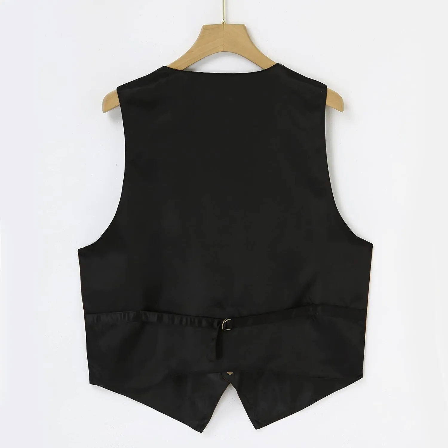 Mens Vests Leather V Neck Pocket Retro Color Vest Blouse With Button Purple Vest Brown Vest Men Black Mens Dress