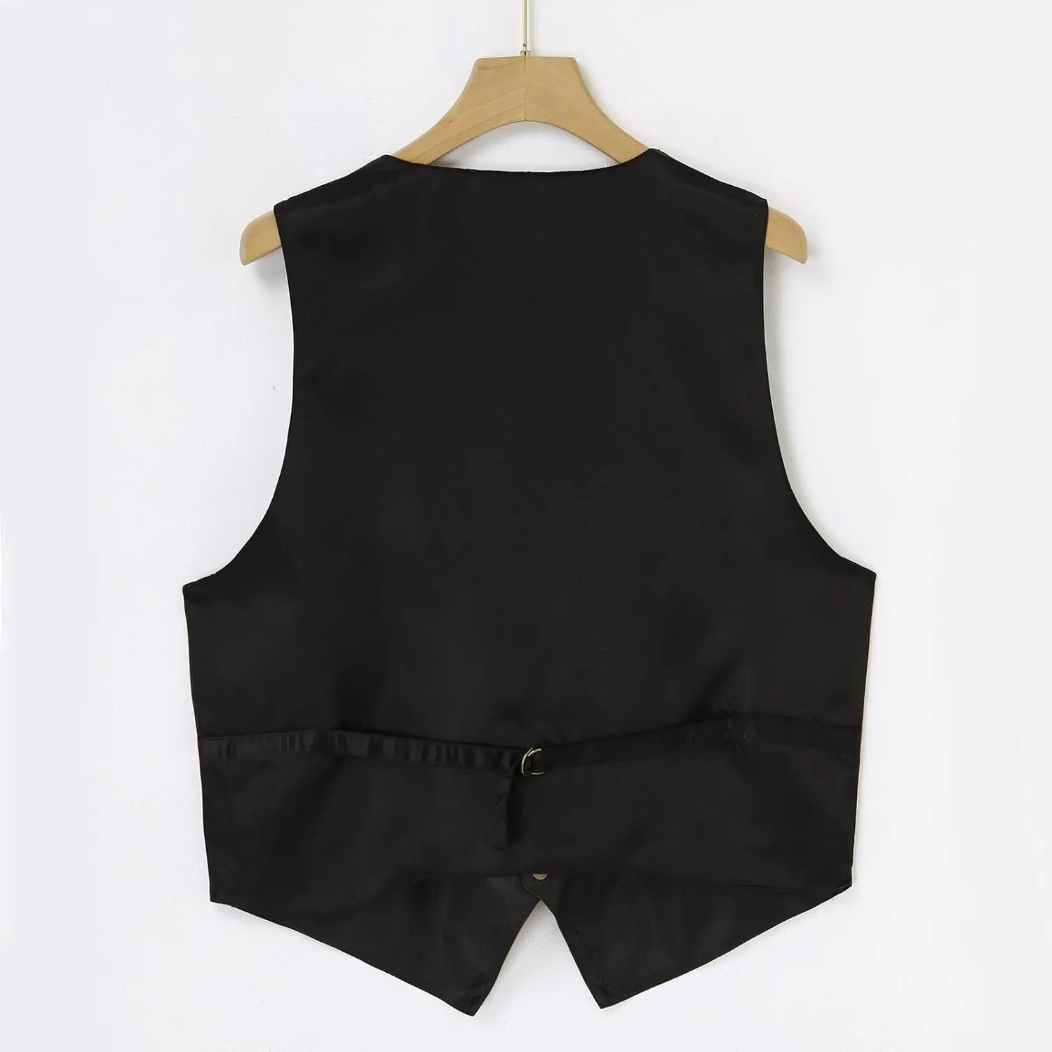 Mens Vests Leather V Neck Pocket Retro Color Vest Blouse With Button Purple Vest Brown Vest Men Black Mens Dress