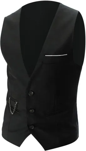 Mens Vests Leather V Neck Pocket Retro Color Vest Blouse With Button Purple Vest Brown Vest Men Black Mens Dress