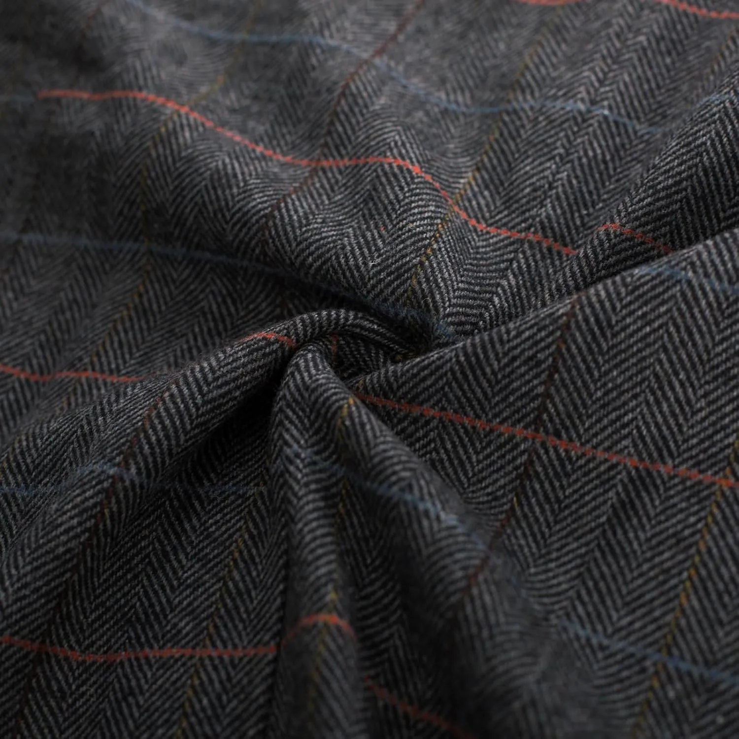 PJ PAUL JONES Men's Herringbone Tweed Blazer British Wool Blend Sport Coat Jacket