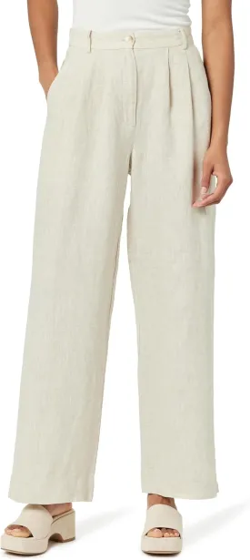 The Drop Women's Amalia Relaxed Pleated Trousers