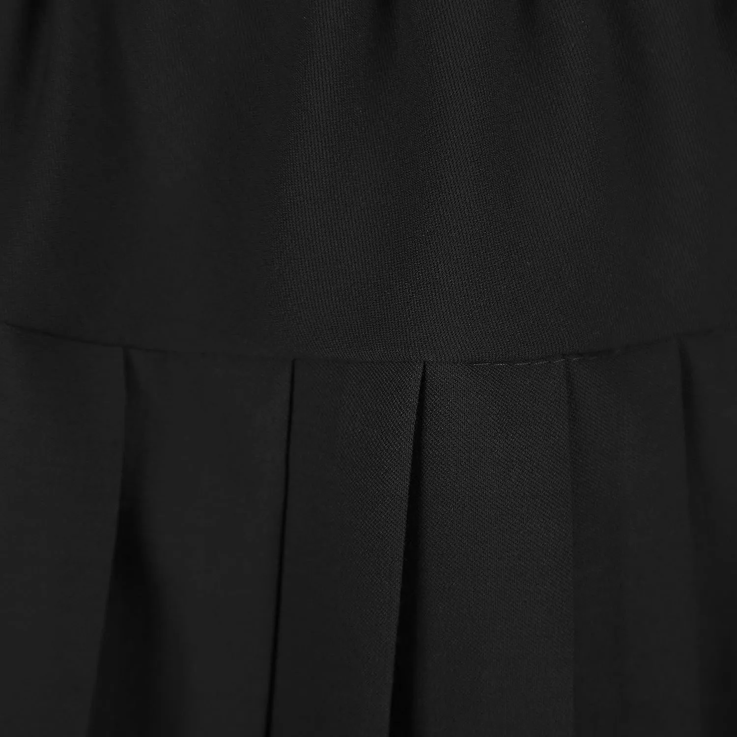 Urban CoCo Women's Elastic Waist Tartan Pleated School Skirt