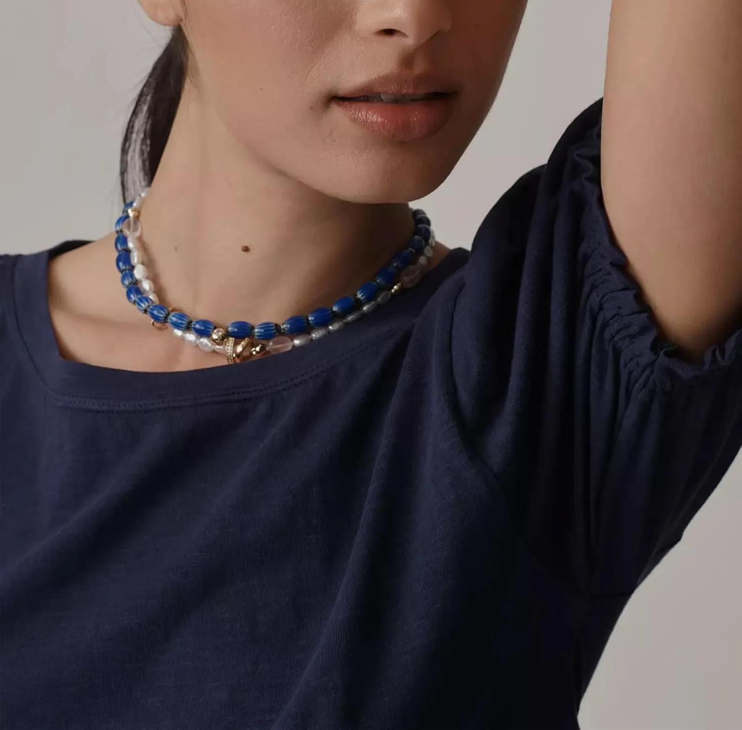 Women Puff Short Sleeve Tee Shirt Summer Casual Loose Fit Crew Neck Swing Crop Tops Shirt Blouse